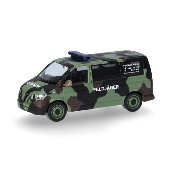 Herpa 700917 , Volkswagen VW T6.1 Bus Żandarmeria Wojskowa Bundeswehr 1:87